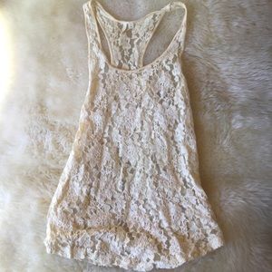Cute lace tank
